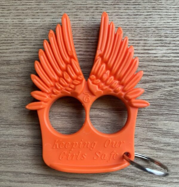 Wing Key Chain Orange Sm 2